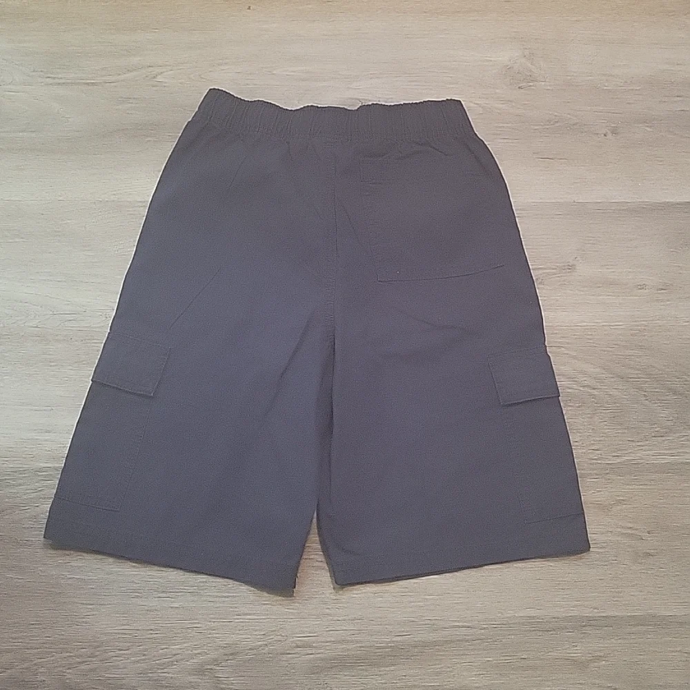 Childrens place navy elastic waist cargo shorts 14